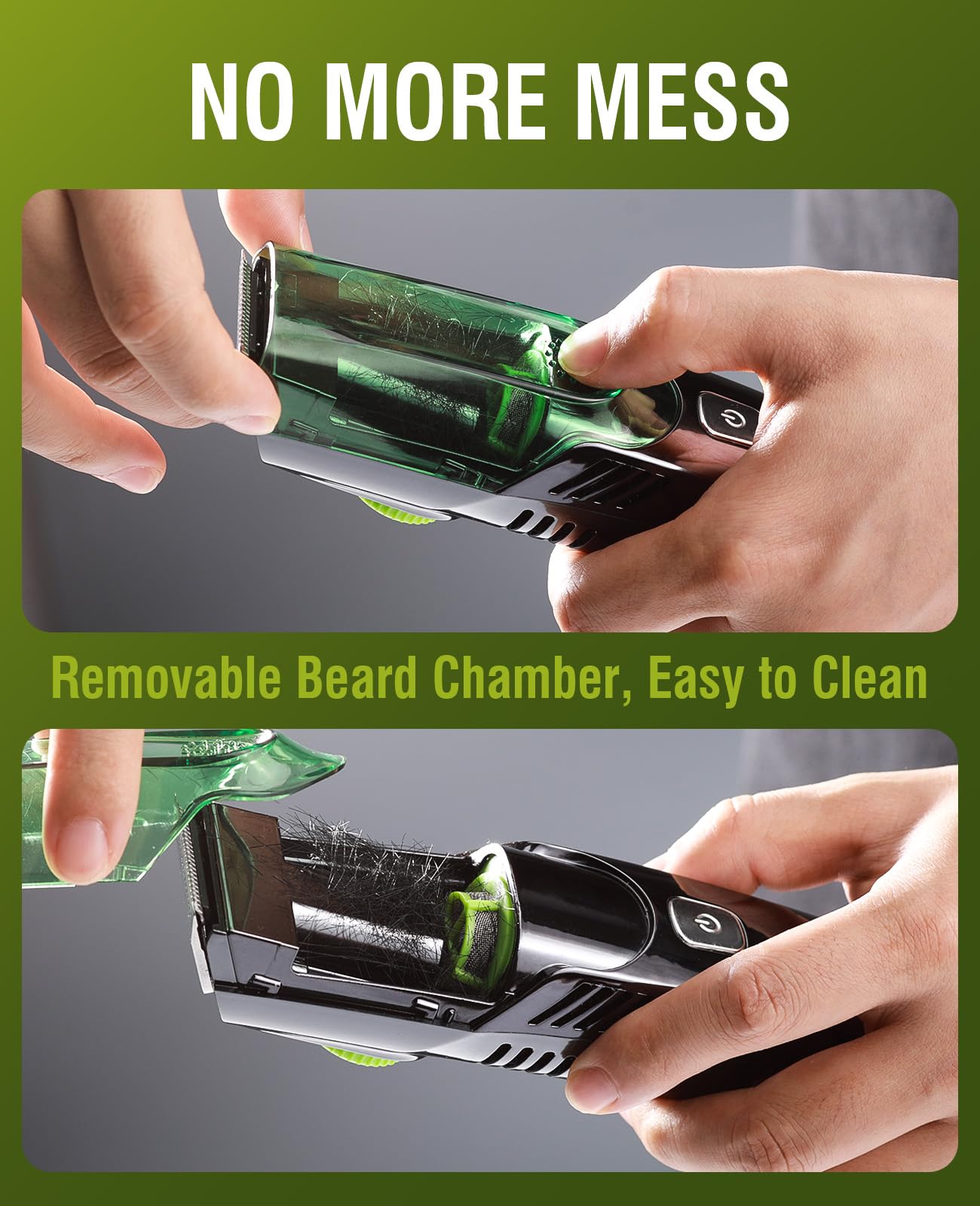UnitedPicks Vacuum Beard Trimmer