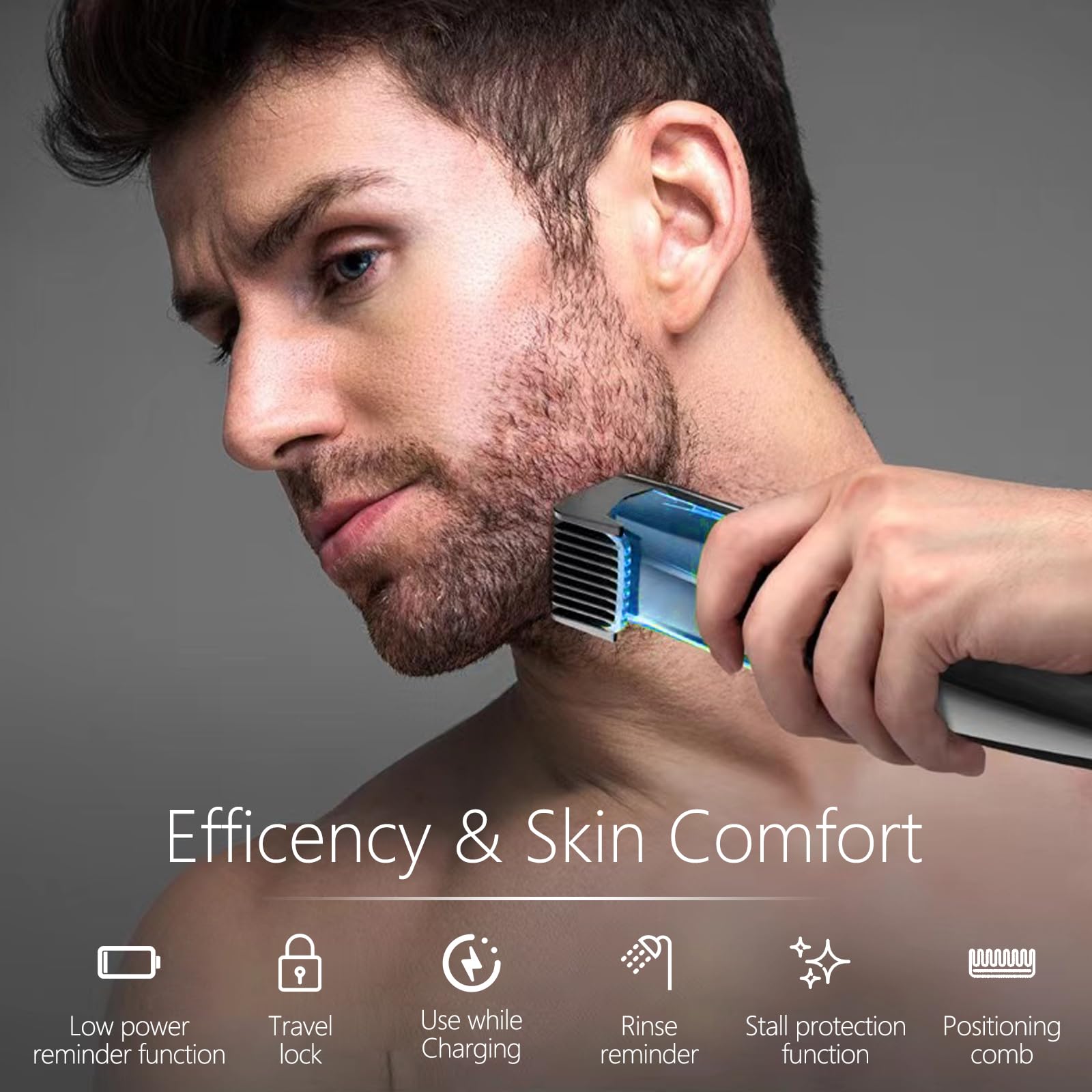 UnitedPicks Vacuum Beard Trimmer