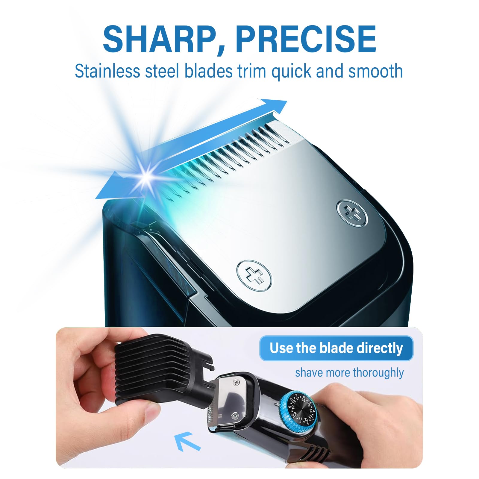 UnitedPicks Vacuum Beard Trimmer
